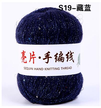 Paillettes de soie brillante 50g/boule, Angola, sentiments amoureux, fil de laine Mohair fin en peluche, laine Fine, crocheté à la main, matériaux de tricotage: S19