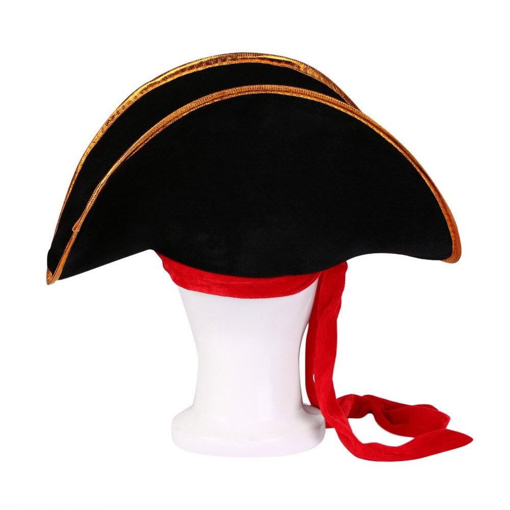 Halloween tilbehør hodeskallehatt karibisk pirathatt hodeskallehatt piratkopi cap corsair cap festartikler kostyme fancy dress party