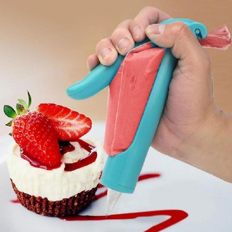 Multifunctionele DIY Cake Deco Tool Kit Cake Decorating Pen Gebak Gebak Icing Spuitzak Party Cake Decorating Pen Tool Kit