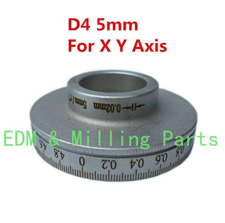 2pcs Milling Machine Aluminum CNC C87+D4 Dail XY & Z Axis Vertical Mill Tool For Bridgeport Mill Part