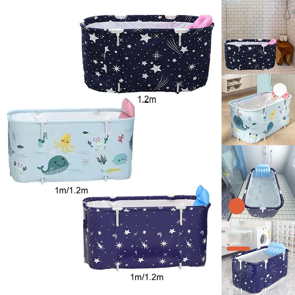 Vouwen Bad 360-Graden Isolatie Water Bad Draagbare Spa Bad Voor Badkamer Sauna Stoom Bloem Bad Inweken Volwassenen Baby