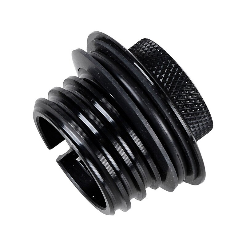 Flush -Up Reservoir Gas Cap Vented Fuel Tank Screw For -Davidson Black