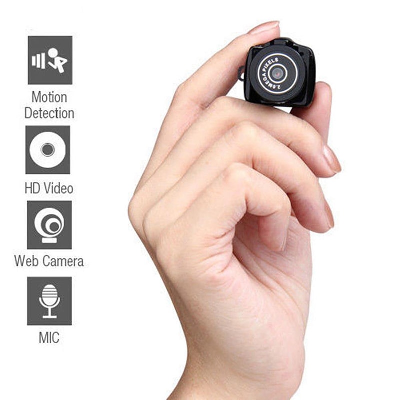 1Pc Y2000 Mini Camera Camcorder Hd 1080P Micro Dvr Camcorder Draagbare Webcam Recorder Camera Voor Advocaten journalisten