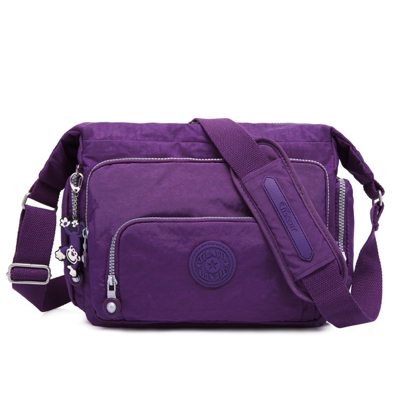 TEGAOTE Messenger Bags Women Crossbody Shoulder Bag Lady Bolsa Feminina Mujer Large Solid Beach Travel Bag Female Zipper: 5
