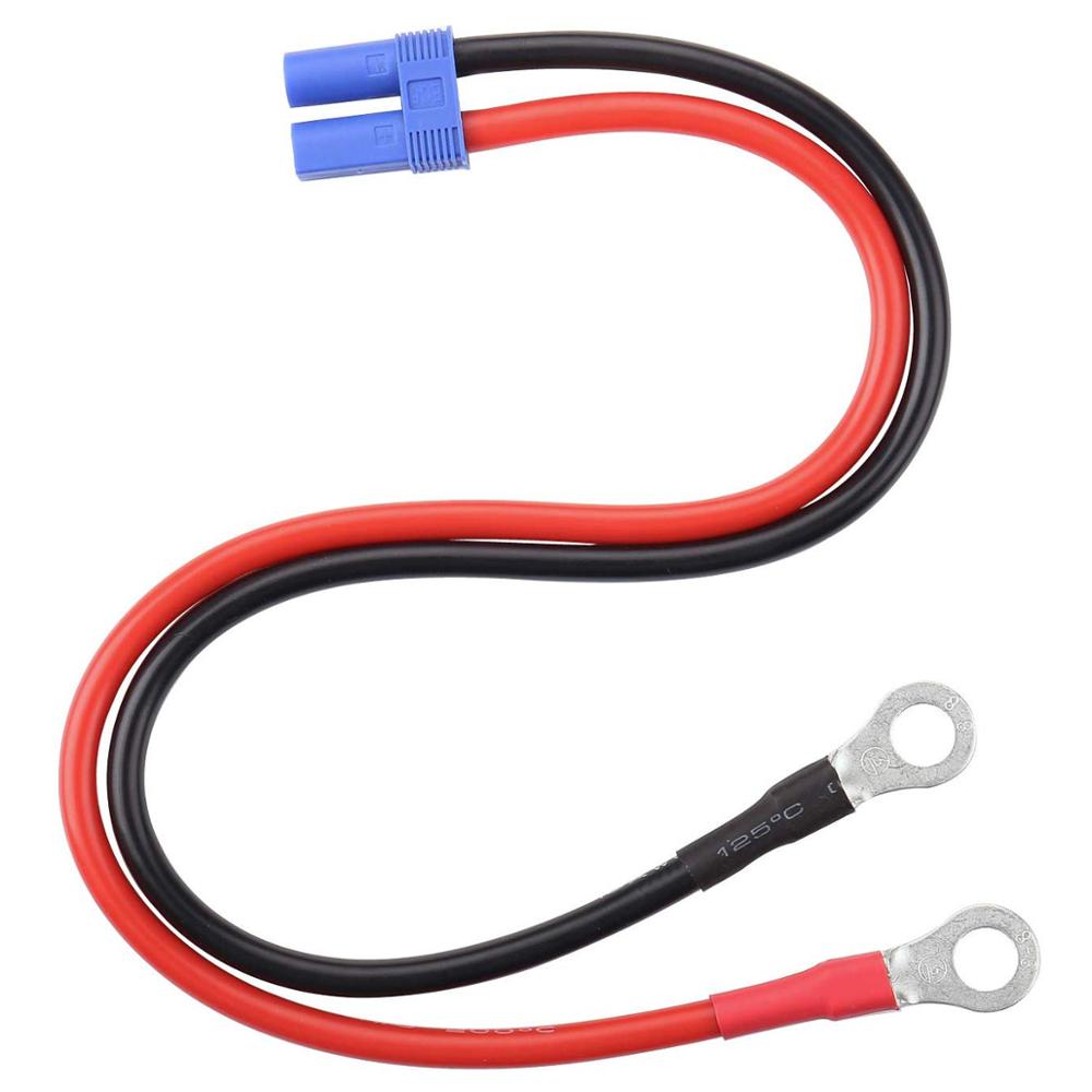 Câble Adaptateur EC5 Mâle Vers Borne O - 10 AWG, Pour Démarrage De Voiture, Batterie - Longueur 0.5m