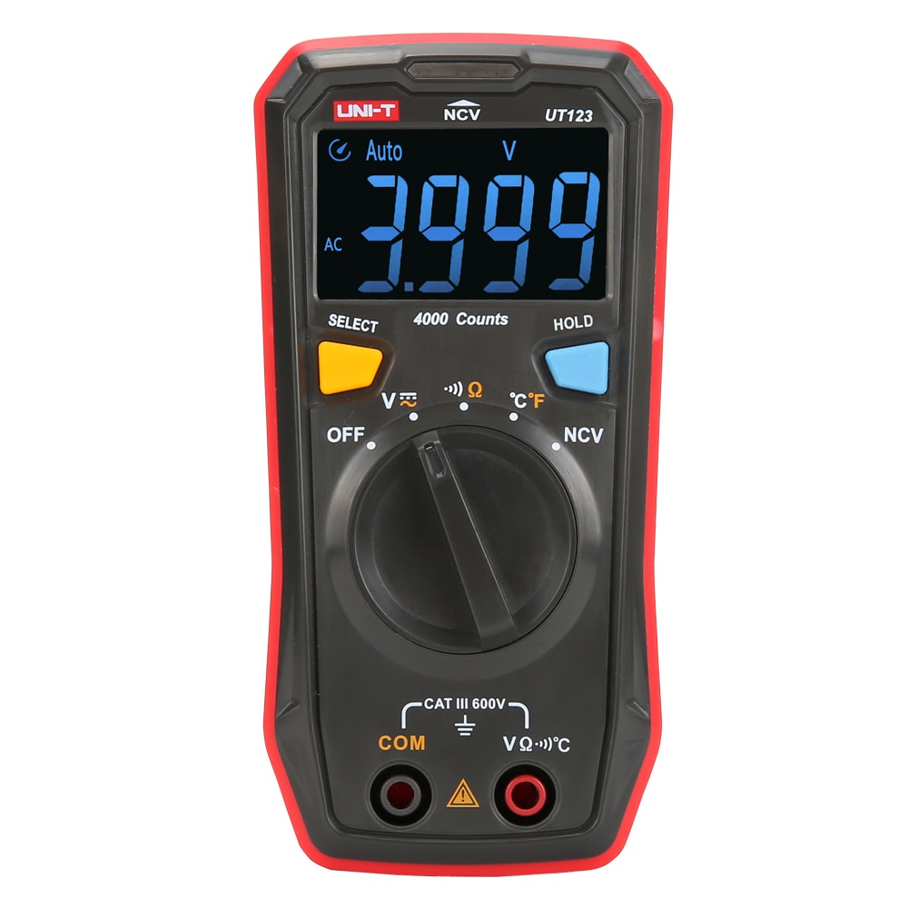 Unit Multimeter Auto Rage UNI-T UT123 Mini Digital Multimeter Auto Range Dat... – Grandado