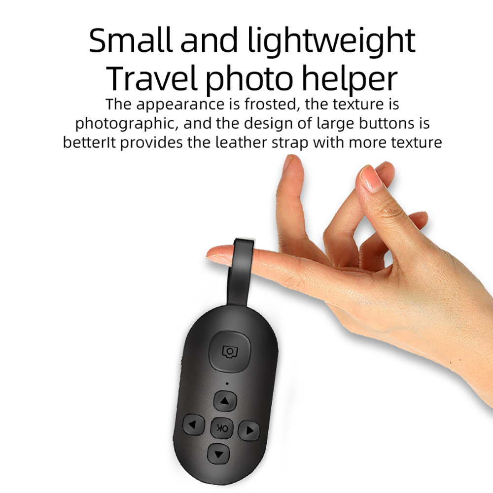 Bluetooth 5.0 Remote Controller Wireless Controller Button for Mobile Phone Selfie Shutter Release Tik Tok e-book Page Turning