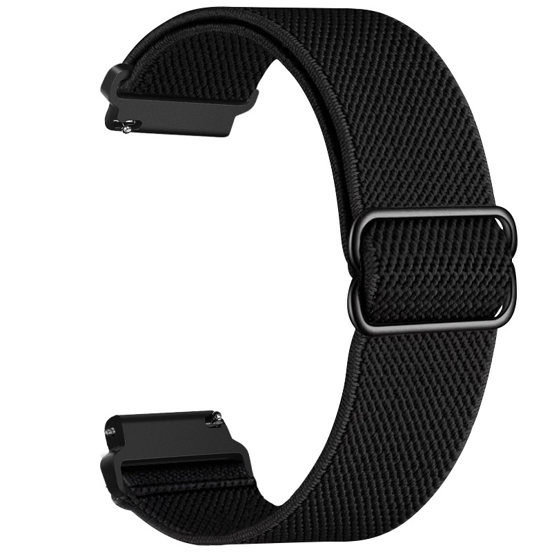 20mm/22mm -reim til amazfit gts 4//2/2e/3/ gts 2 mini/gtr 4/3/ pro/gtr 2/47mm/ stratos, elastisk nylonklokkearmbånd, amazfit bip-rem