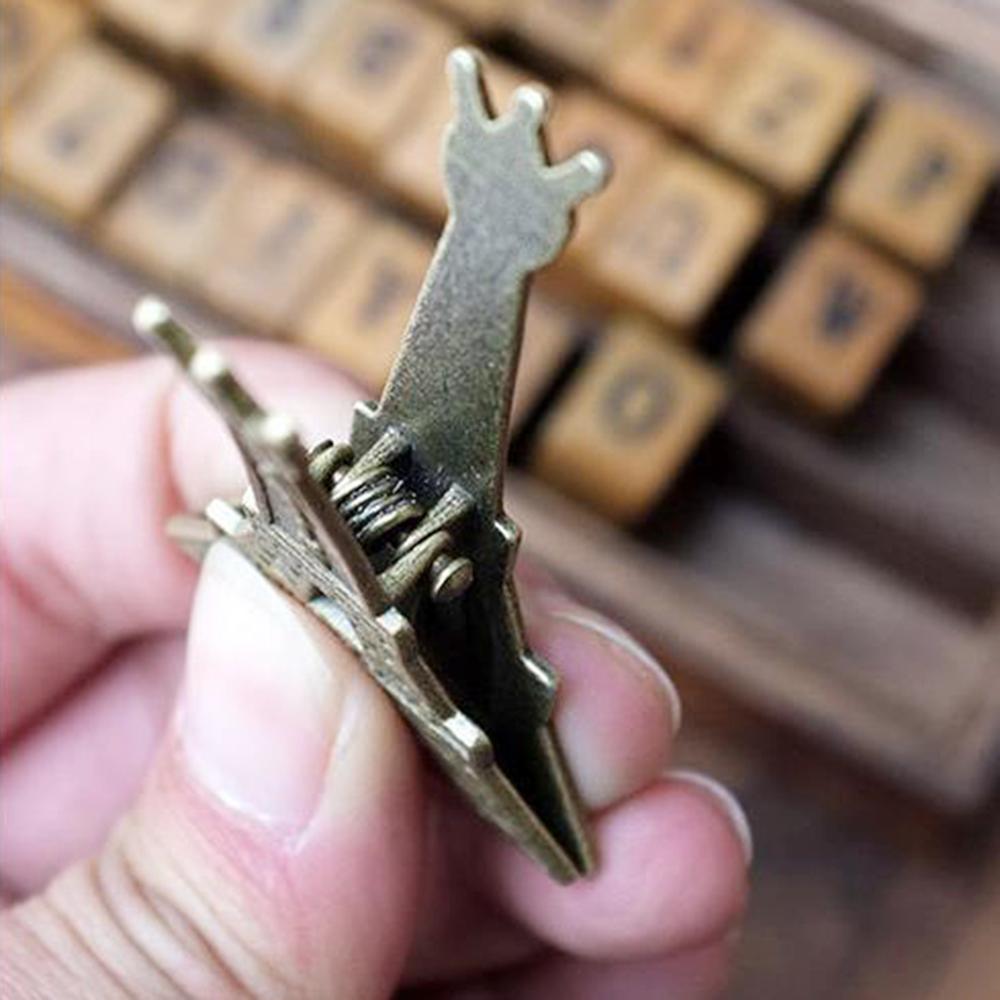 Vintage Funny Eiffel Tower Paris Metal Memo Paper Clip For Message Decoration Photo