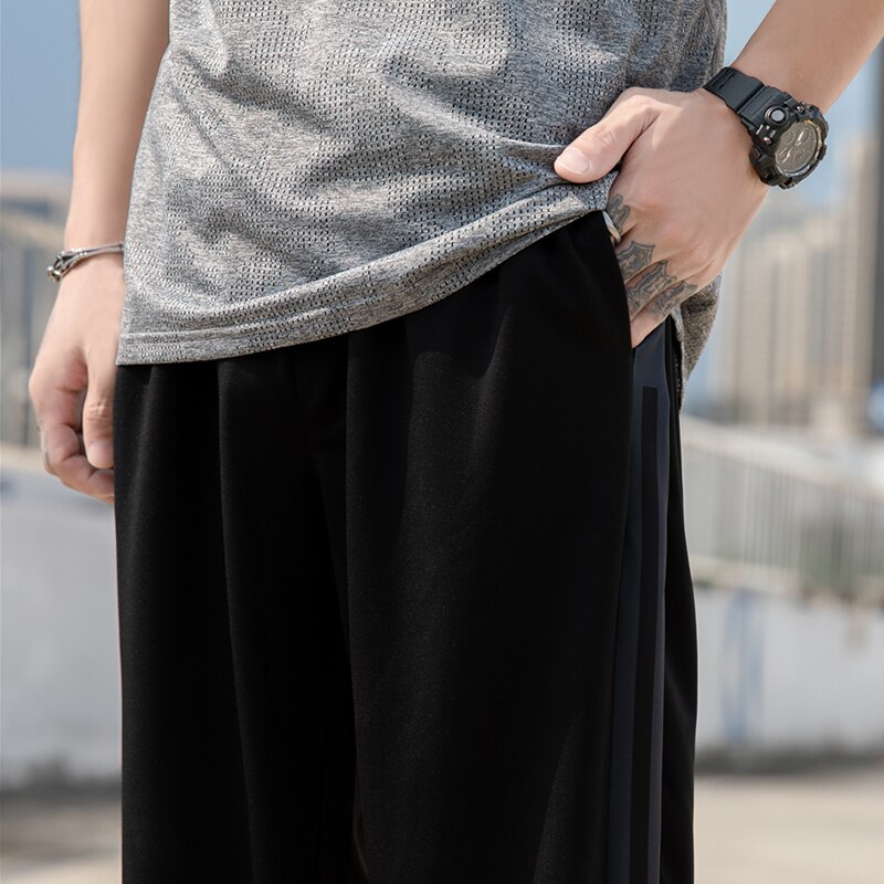 Lente- en herfstbroeken heren losse sport casual negenpunts lange broek heren trend