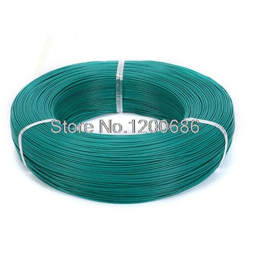 40 CM 5mm strip off UL 1007 22AWG GROEN 20 stuk/partij super flexibele 22 AWG PVC geïsoleerde Draad Elektrische kabel, LED kabel,