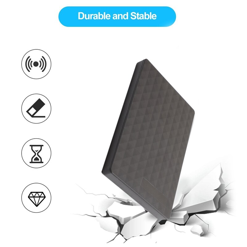 500G ExTernal Hard Disk Drive Enclosure Usb3.0 Hdd boxData Transfer for Windows Mac