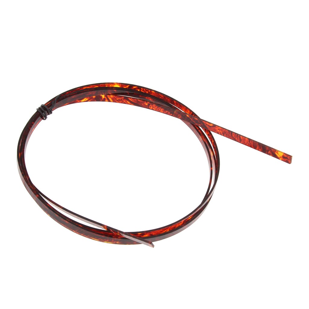 Tortoise Shell Celluloid 5 Feet Guitar Binding Purfling Strip Acoustic Classic Guitar Body Inlay 1650 X 6 X 1.5mm for Luthier