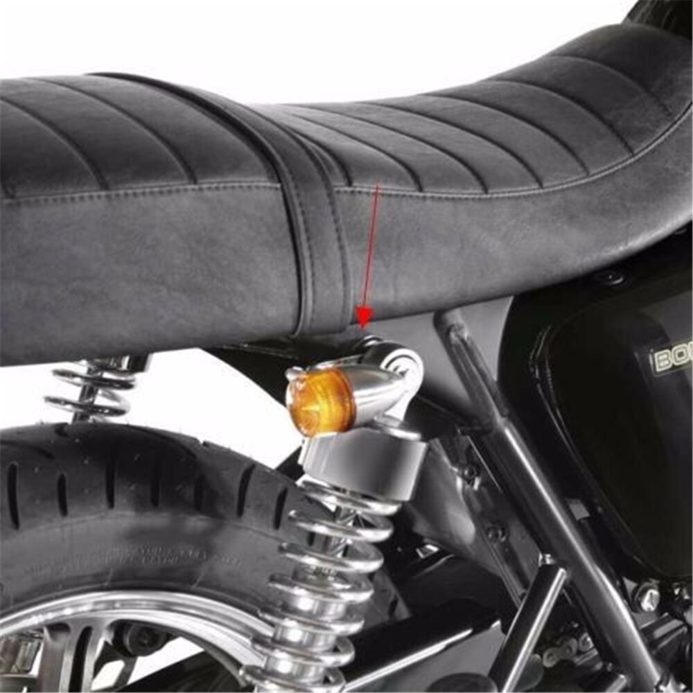 Soportes universales para luces de señal de giro de motocicleta, soporte para lámparas indicadoras de motocicleta, abrazaderas de montaje de lámpara de horquilla, accesorios de Metal, 2 uds.