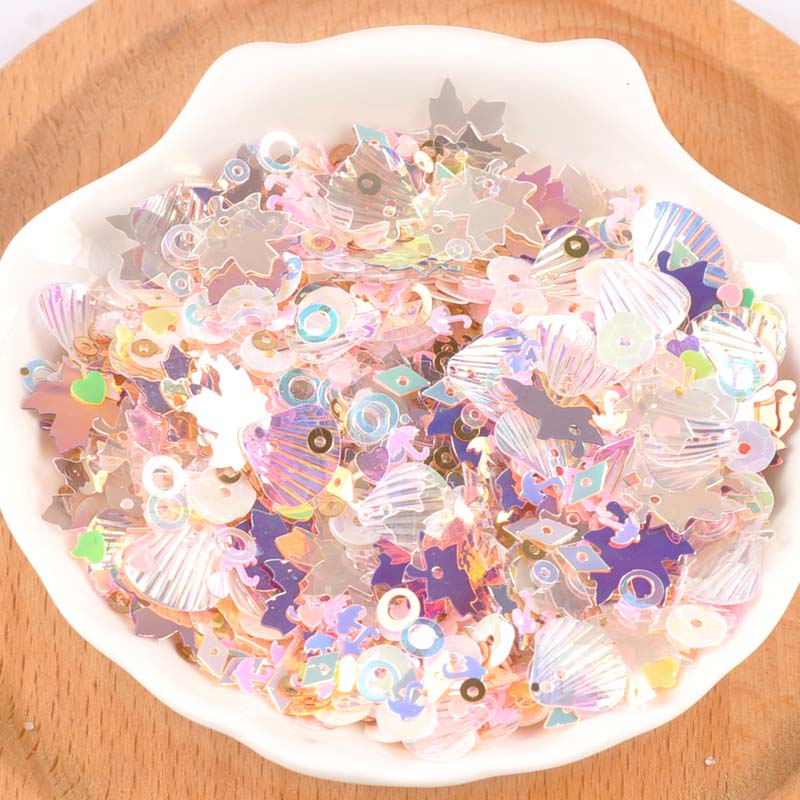 10G Nis Internet Celebrity Kleur Pailletten/Pailetten Naaien Craft Diy Manicure Plakboek Technologie C2676: 4 Violet