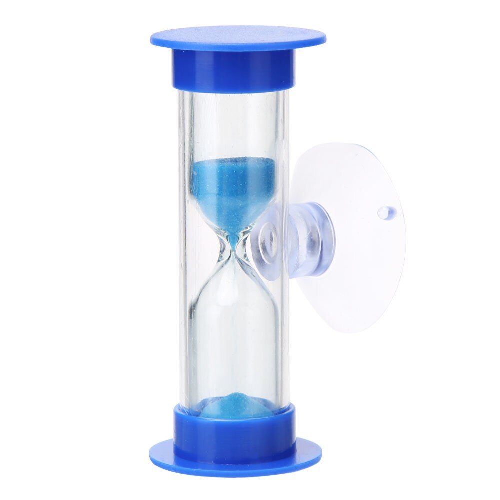 1Stck 2Min 3Min Sanduhren Für Dusche Timer/Zähne Bürsten Timer Mit Saugnapf Sanduhr Sand Uhr timersHome Dekor 5 Farben: Blau / 30 sekunden