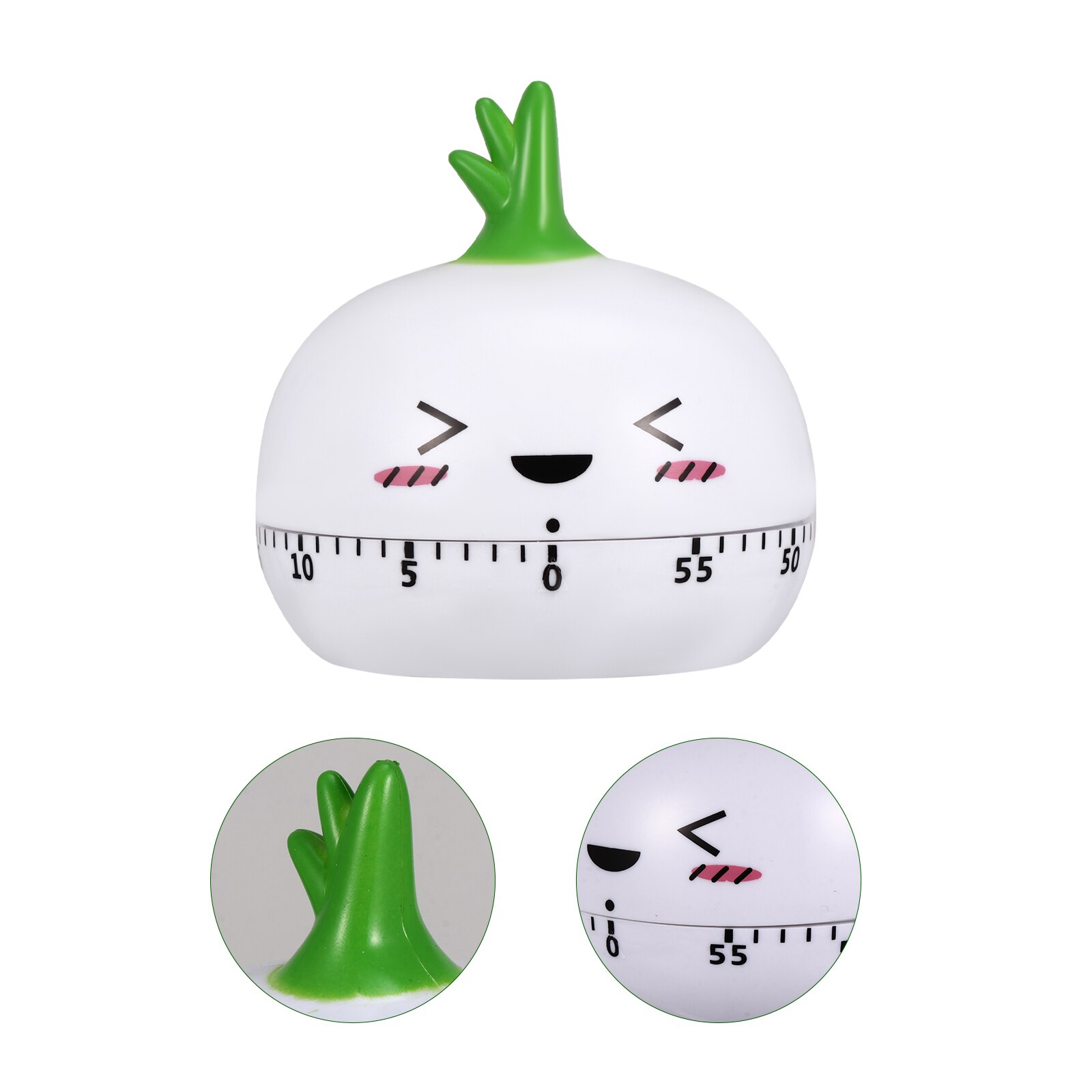 1 Pc Adorable Time Management Tool Learning Timer Countdown Timer: White