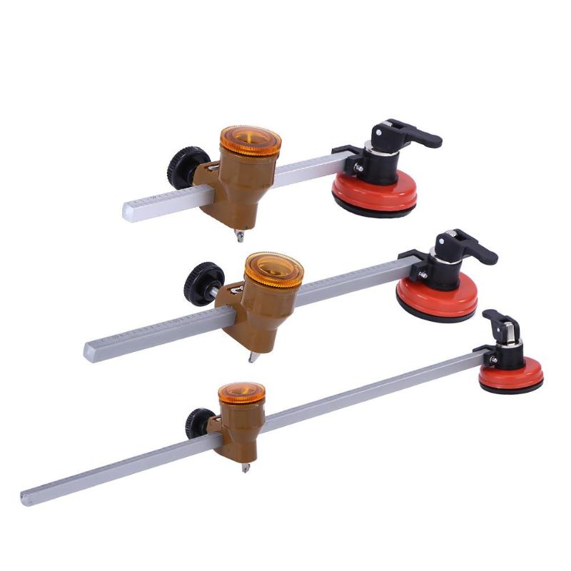 40/60/100Cm Glas Cutter Multifunctionele Roller Type Circulaire Glassnijder Met Zuignap Professionele houtbewerking Snijgereedschap