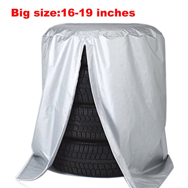 S / l bil reservdäck täcka däck förvaringsväska garage däck fall bil fordon bildäck tillbehör hjulskydd bilöverdrag: Jag storlek
