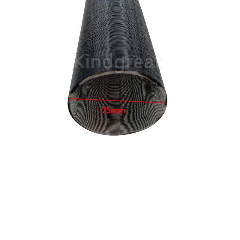 Inlet And Outlet Exhaust Stretched Corrugated Hose Flexible Combustion 60/75mm For Webasto Eberspacher Car Heater