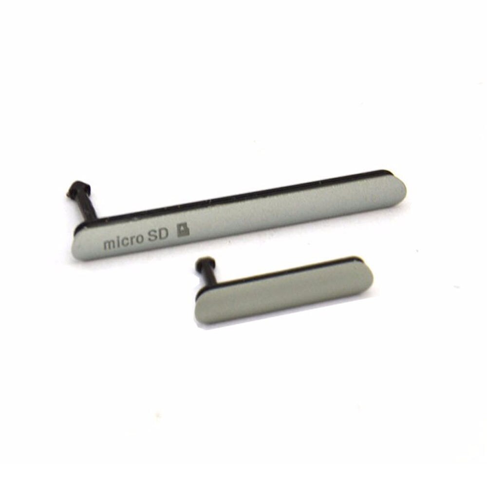 Para sony xperia z3 dupla d6633 d6683 único d6603 novo carregador usb capa carregador porta poeira plug capa + cartão sim porta slot capa