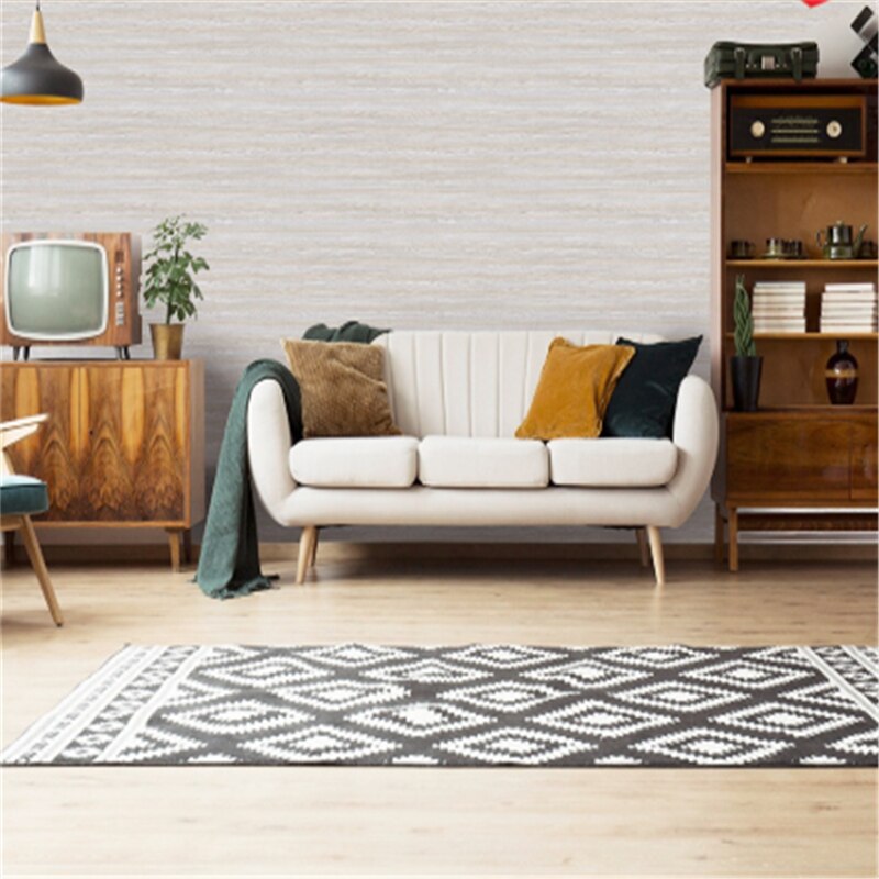 1M/3M/6M Vinyl Flower Wallpaper Peeled And Pasted Pink Self-adhesive Contact Paper Bedroom Living room Walls Home Decoration