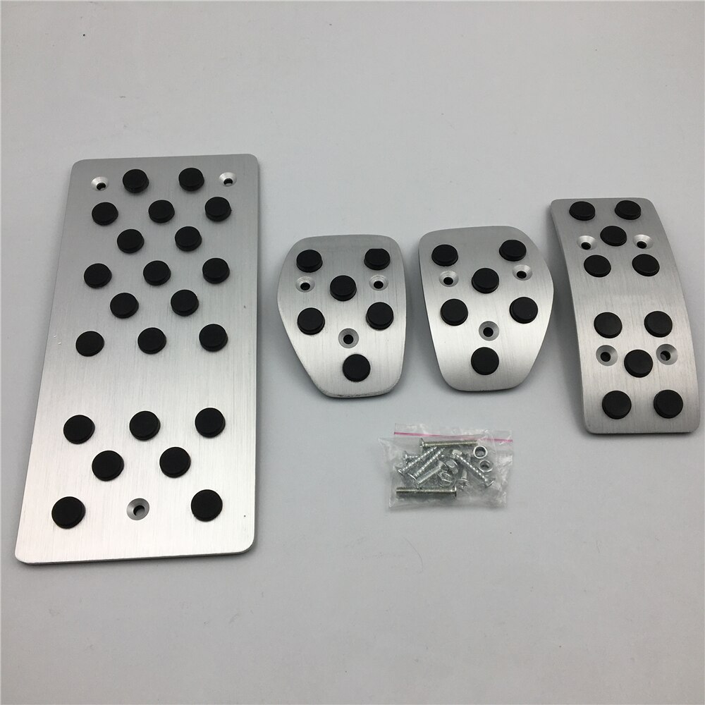 Car Modified Pedal Kit for Renault Clio MT/AT Accelerator Brake Footrest Decorative Pad Cover Refitting Accessory Part