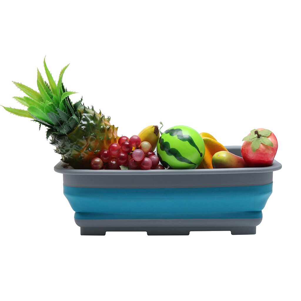 Foldable Basin Simple Life Folding Bucket Portable Camping Fishing Car Washing Tool Wash Basin Outdoor Camping