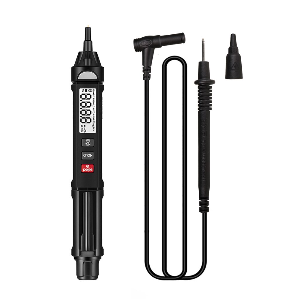 ET8908 Digital Multimeter Auto Intelligent Sensor Pen Tester Multimeter 6000 Counts NonContact AC/DC Voltage Measurment Meter: ET8906