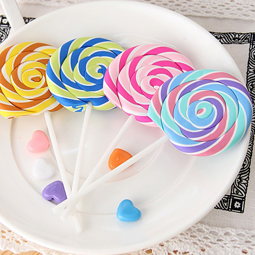 Creatieve Kleurrijke Lolly Potloodgommen Koreaanse Gummen voor Party Gunsten Klaslokaal Prijzen Beloningen Kid