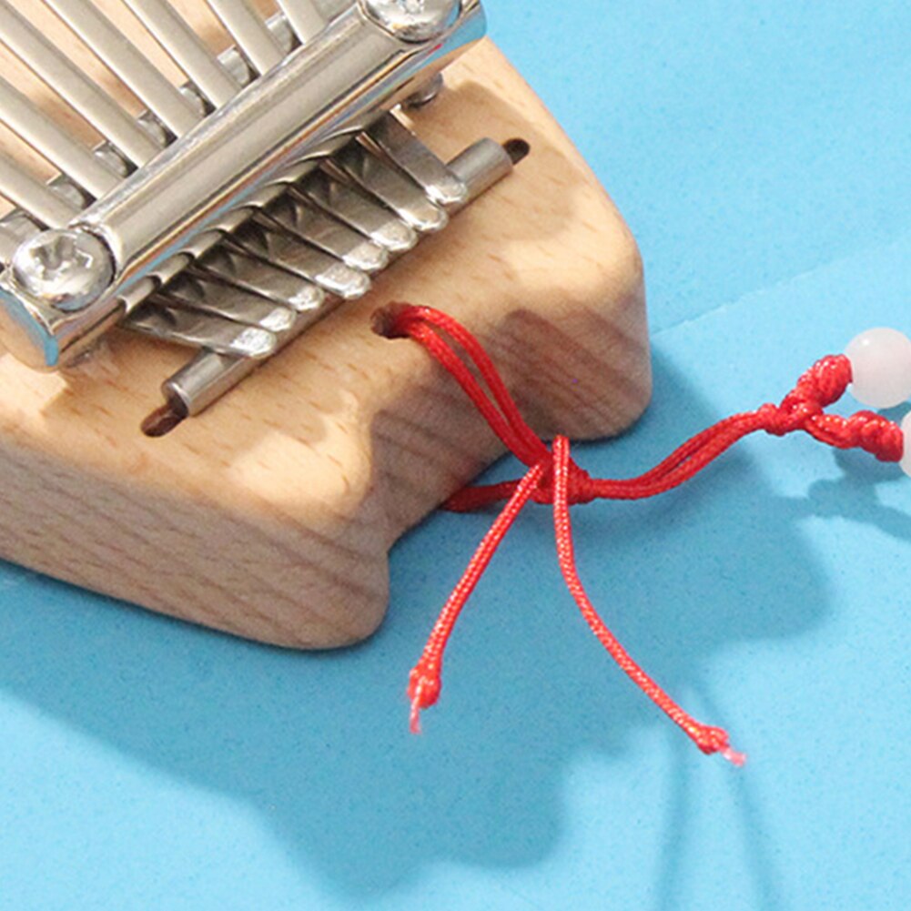 Mahogany Wood Thumb Finger Piano Mbira Mini 8 Keys Kalimba Musical Instrument Kalimba Musical Enjoyable Instrument Supplies