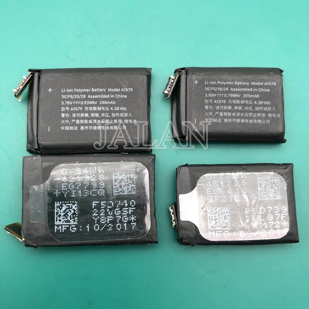 1Pcs Originele Batterij Voor Apple Horloge Serie 2 3 A1760 A1848 A1850 A1875 38Mm 42Mm Lte Gps real Batterijen