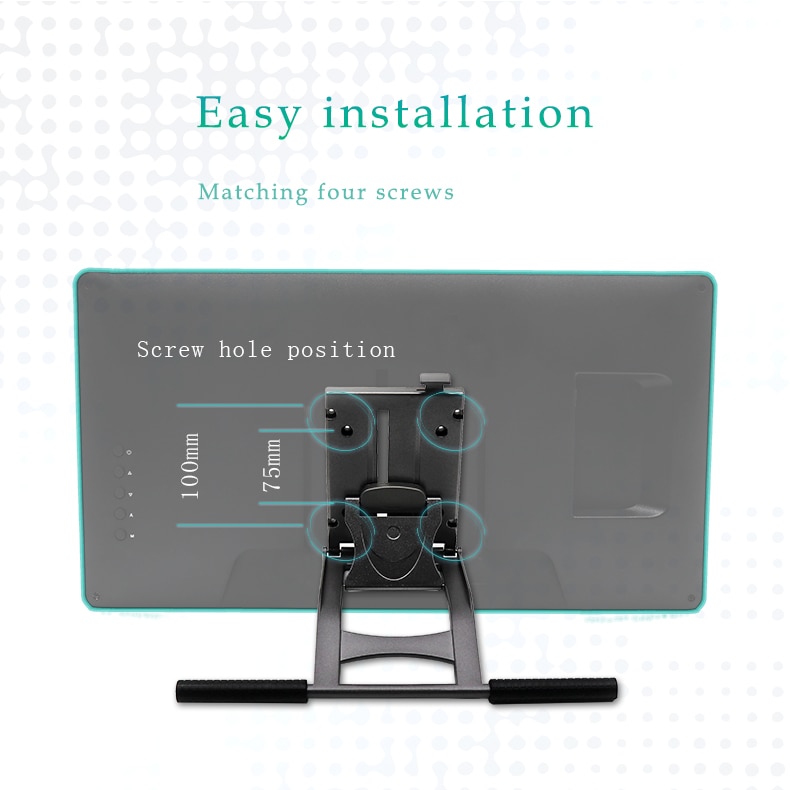 Wacom – support pour moniteur LCD TV, écran tactile, support de Table, MAX VESA 75x75mm Huion16-21inch x 100mm, 100