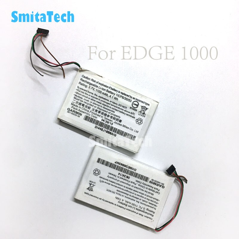 Batterie Li-ion 1100mAh pour GPS Garmin Edge 1000 (361-00035-06)