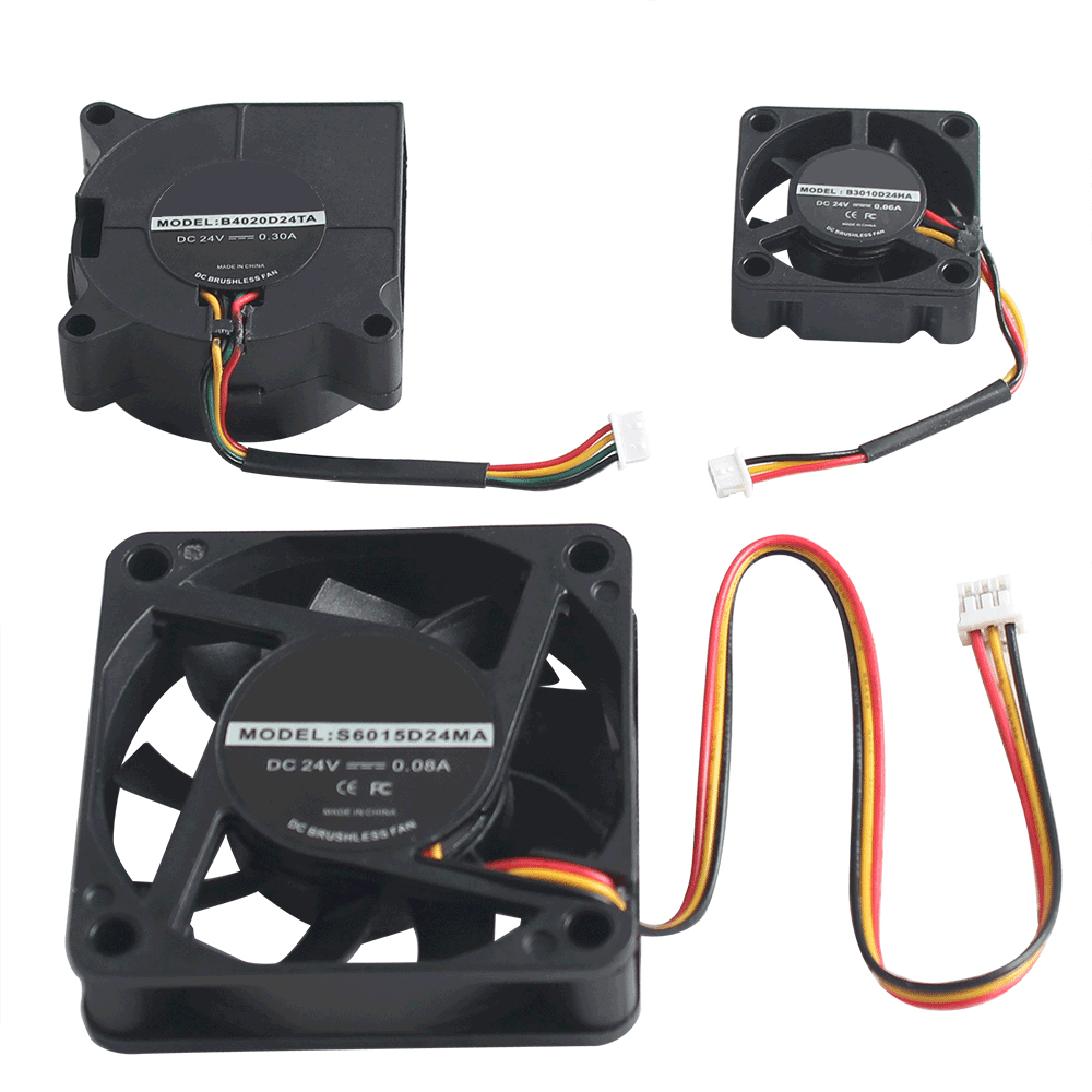 per CREALITY K1_K1 Max 6015/4020/3010 Ventola Ventola DC24V Ventola di raffreddamento Hotend per stampanti 3D K1 K1 MAX