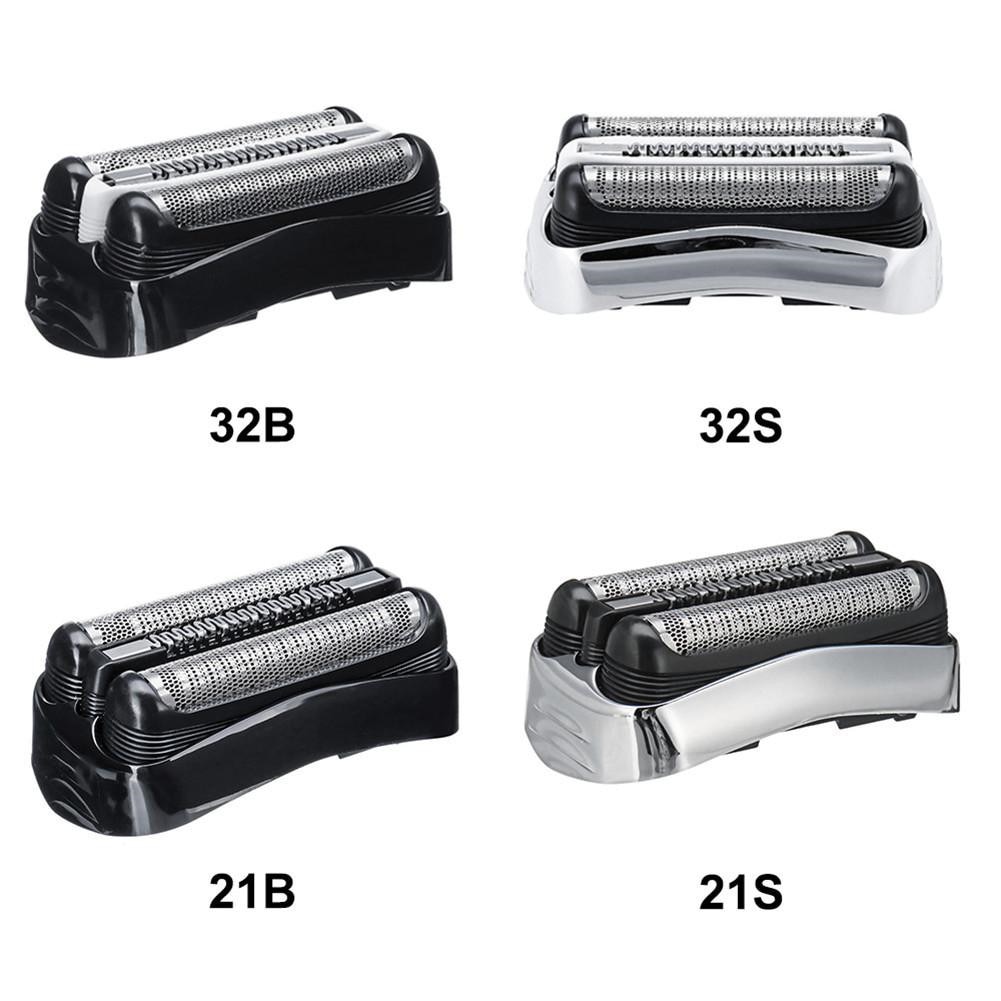 Cabezal de repuesto para afeitadora Braun Serie 3, 32B, 32S, 21B, para Cruzer6, 301S, 310S, 320S, 360S, 3000S, 3010S, 3020S, 350CC
