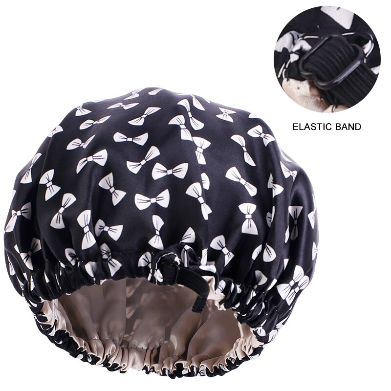 Bonnet de nuit en Satin pour bébé, casquette de nuit, Turban, soyeux et ajustable, Double couche, couvre-chef pour enfants