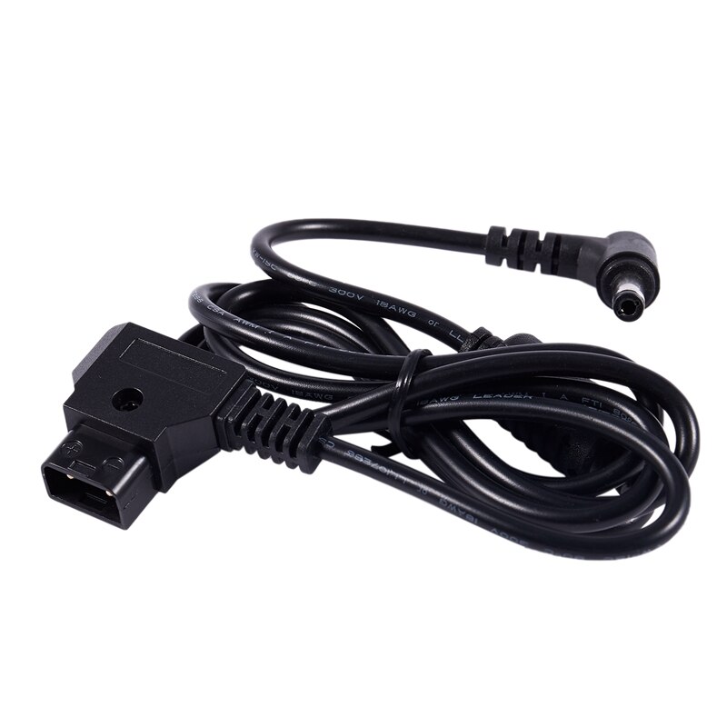 D-Tap 2 Pin Male Connector to DC Plug Power Cord Cable BMCC BMPC DSLR Rig P7B7