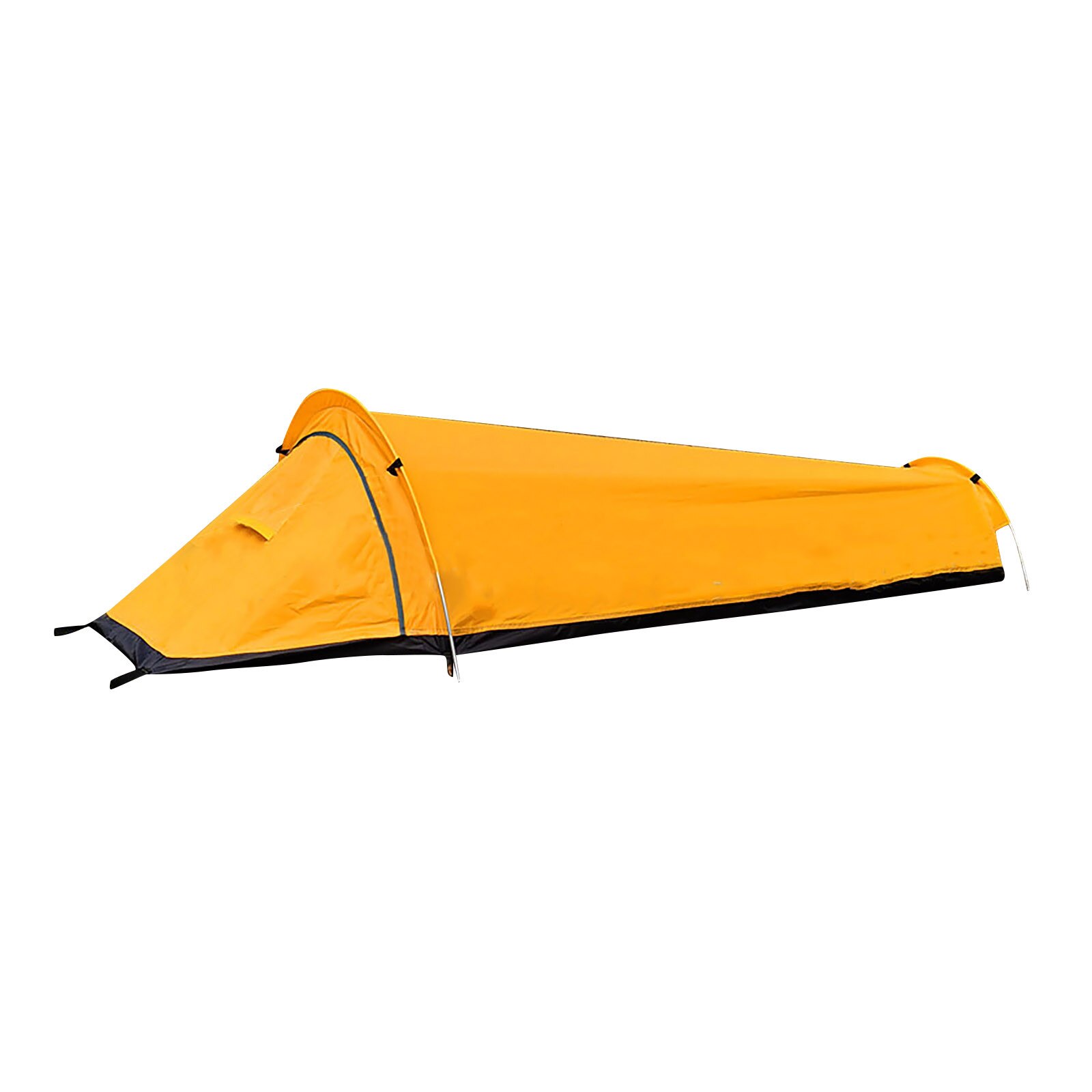 1 Person Camping Tent Ultralight Tent Backpacking Tent Outdoor Camping Sleeping Bag Tent Lightweight Single Person Bivvy BagTent: Yellow