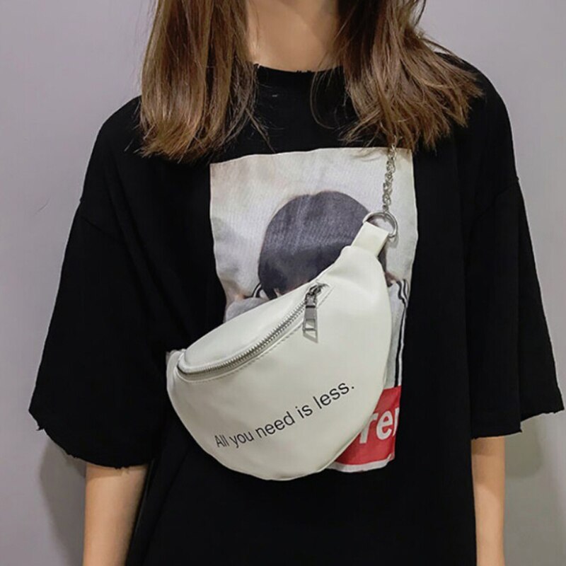 Shoulder Handbag Women Sling Tote Bag Beg Chain Pack Waist Bag