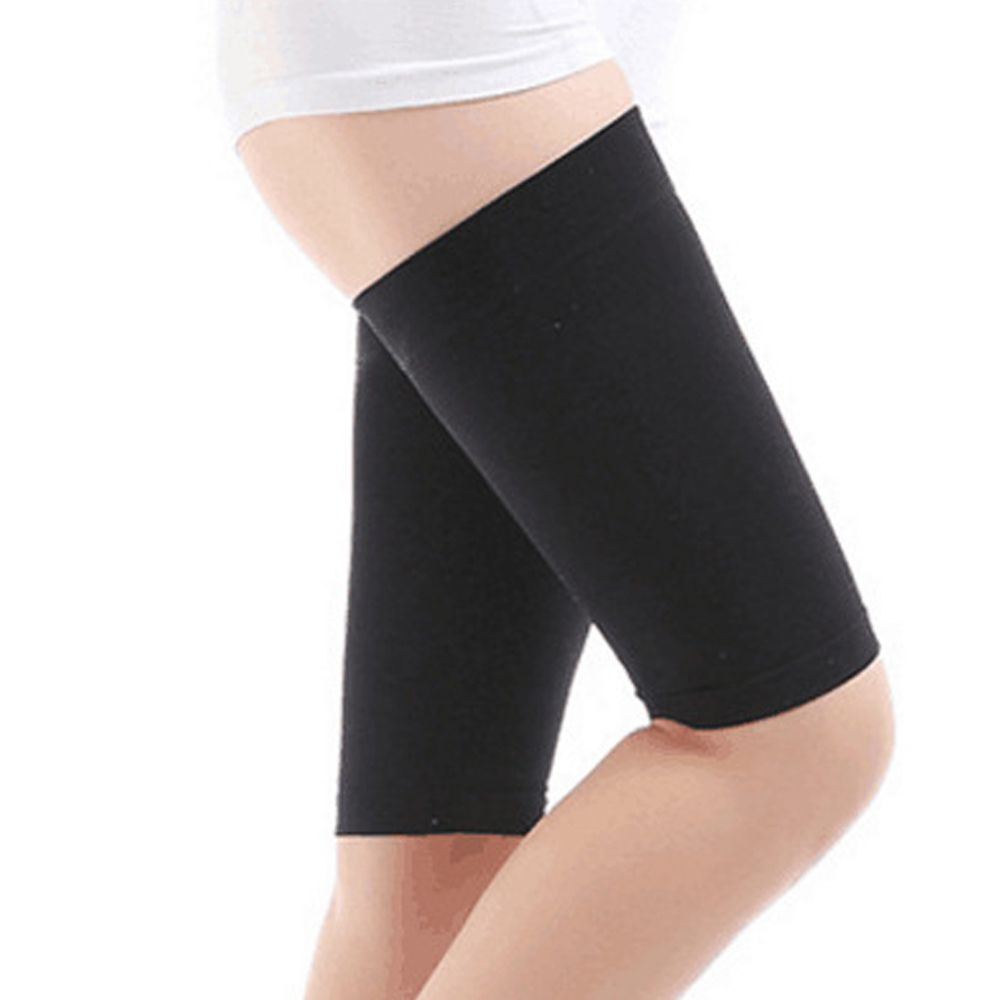 Protezione Comoda cinghia per la coscia Fascia più sottile Biancheria intima a compressione Calzini larghi Coscia Proteggi la fascia Scaldamuscoli Fasce per le coscia: Beige