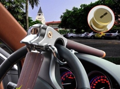 Air lock Car steering wheel lock auto anti theft: 2001A19 red