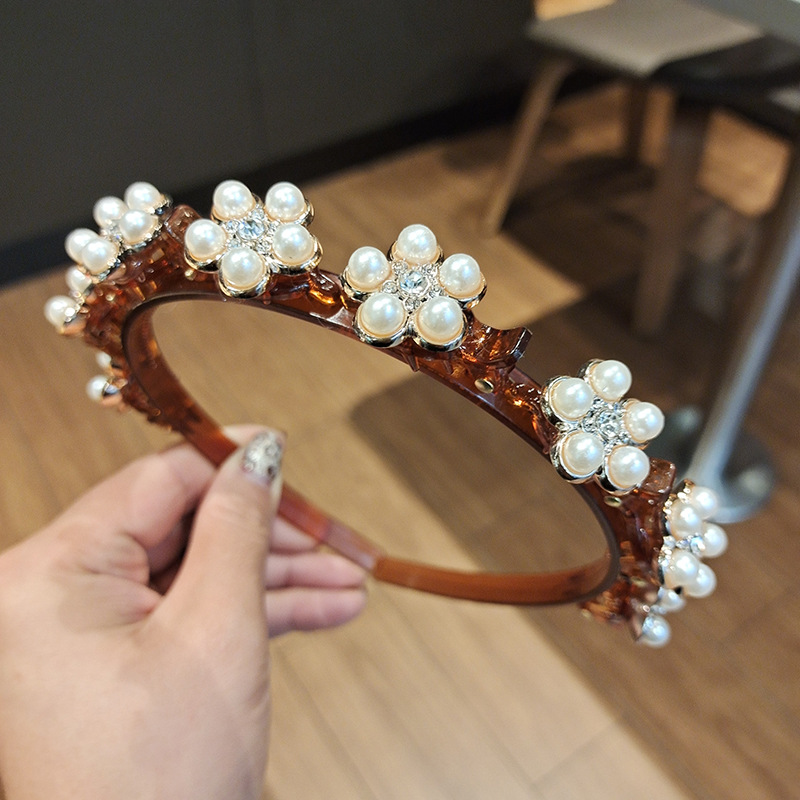 Unisex Alice Hairband Headband Men Women Sports Hair Band Hoop Metal Hoop Double Bangs Hairstyle Hairpin Hair Accessories: Dark Grey