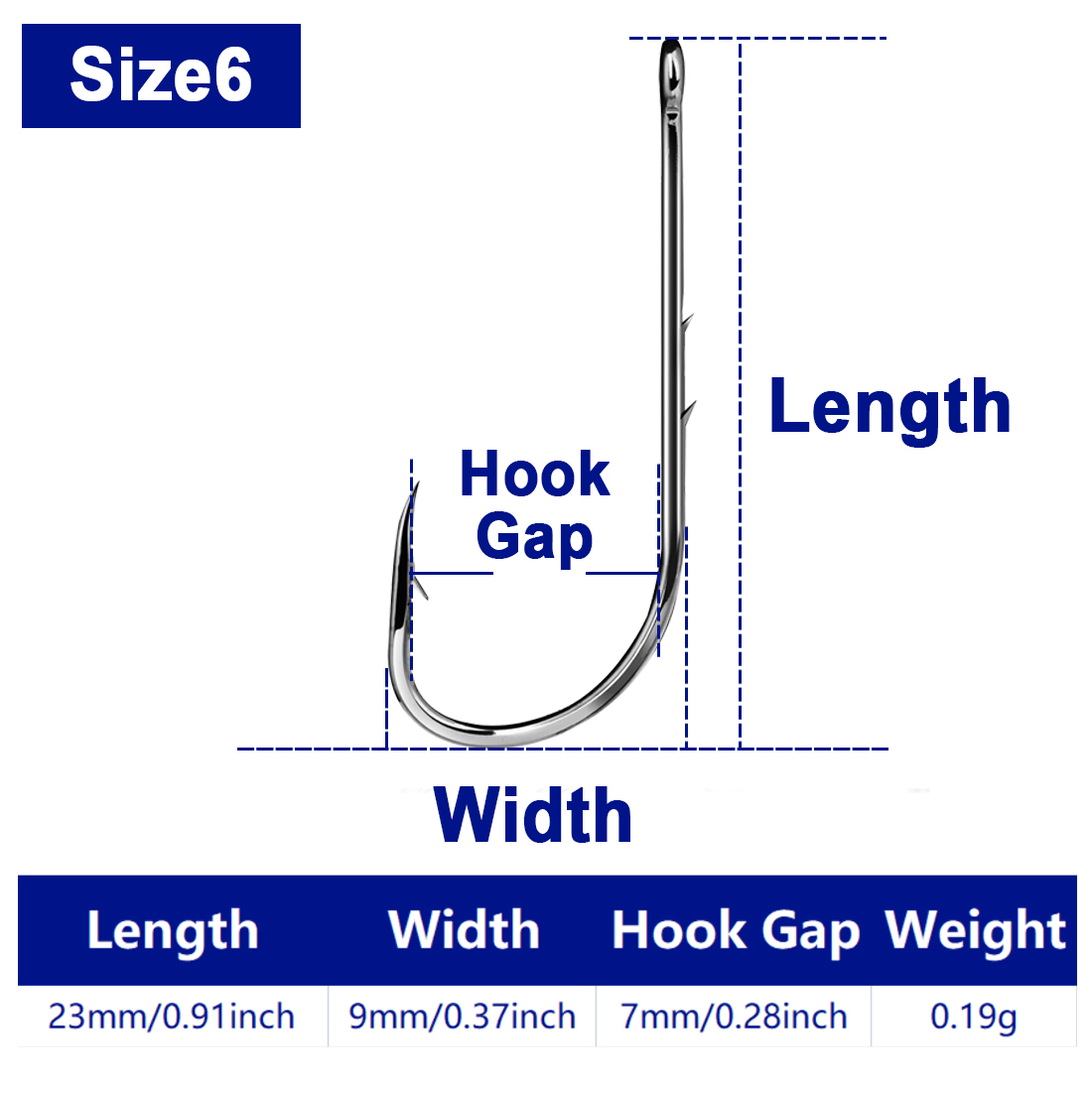 FishTrip Baitholder ami da pesca esche a vite senza bene gancio in acciaio ad contralto tenore di carbonio per orata, merluzzo, persico per spigola: 11 / Borgogna