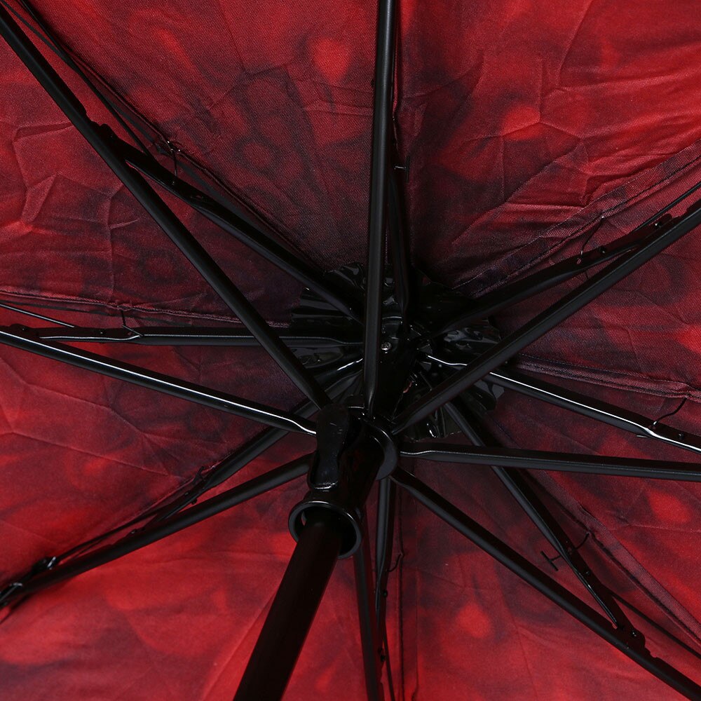Vrouwen Paraplu Kant Zwarte Opvouwbare Paraplu Reizen Regen Winddicht Paraplu Opvouwbare Anti-Uv Zon/Regen Paraplu