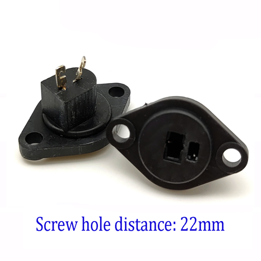 1piece 2-pin DIN speaker cable plug male and female power signal audio adapter mini accessory DIN plug screw terminal connector