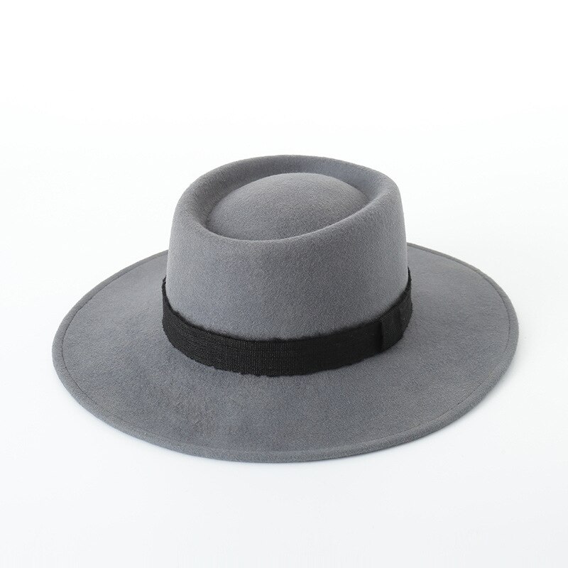 01811-hh8088 rubans d'hiver en laine de style britannique de différentes couleurs pour hommes et femmes: Gris
