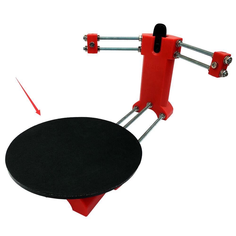 He3d gode selvklæbende skridsikre måtter bruges på gør-det-selv 3d scanner platform bord