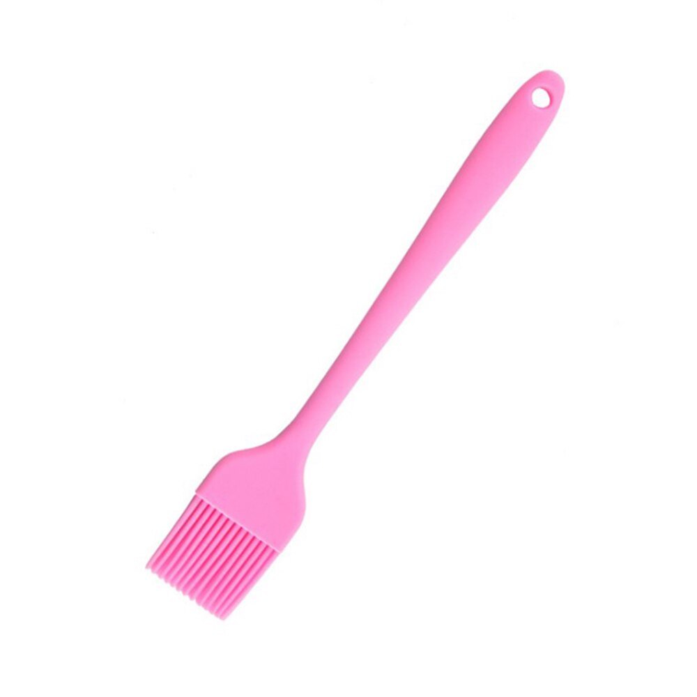 Silikon Hitze Beständig Grill Backen Grillen Öl Heften Pinsel: Rosa