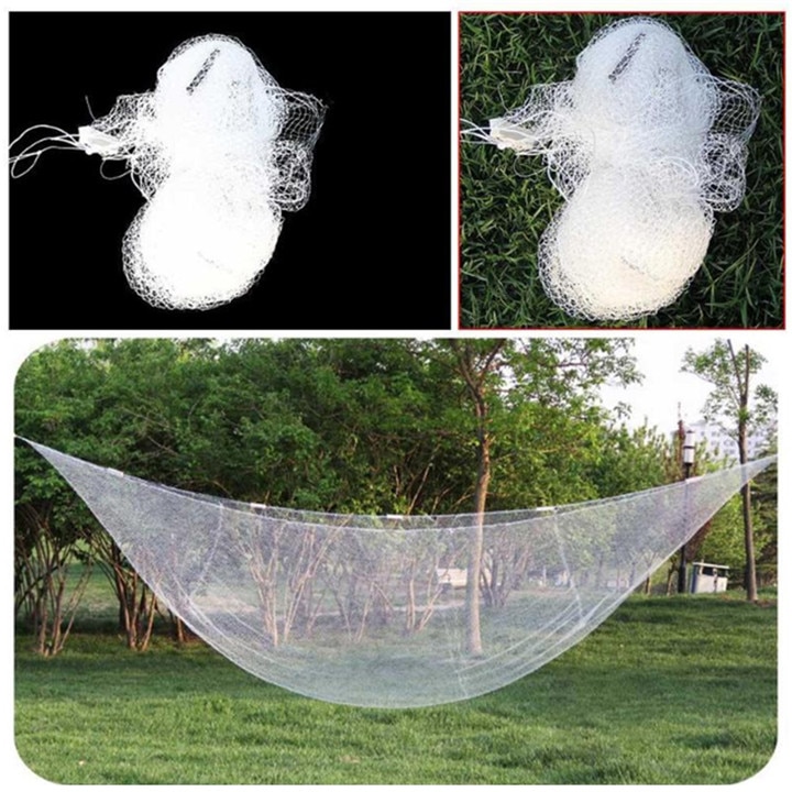 Fishing Net Single Mesh Nylon Durable Braided Float Fishing Trap Cast Folding Fishing Network Gear Fishermen Tools